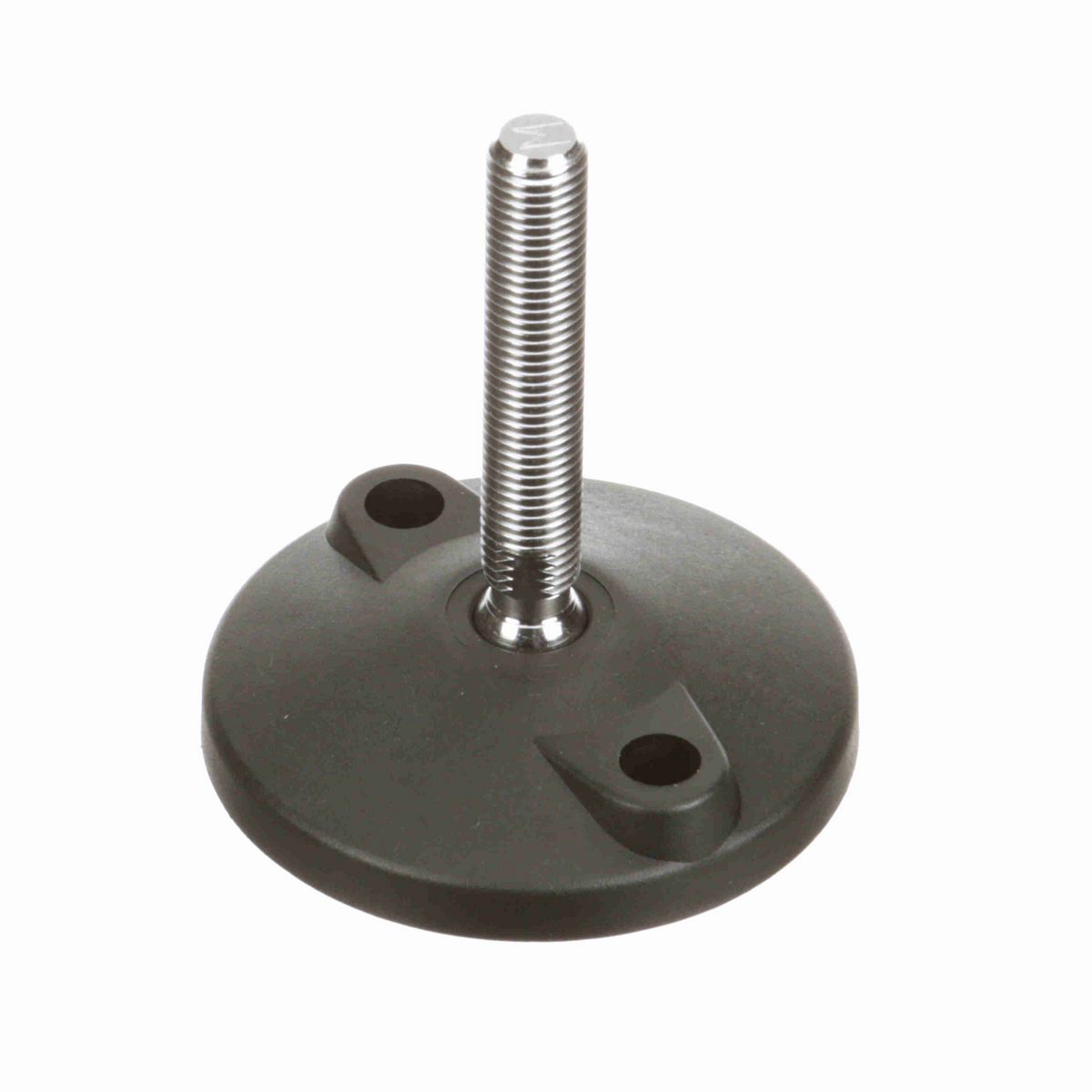 System Plast Articulating Plastic Leveler; Series: VG-511, Base Diameter: 4, Spindle Length: 2.92-mm, Thread: M16 - VG-511-02-SM16-L3