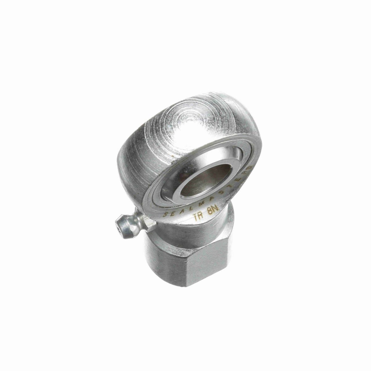 Sealmaster Female Rod End Bearing - Three-Piece Greasable Carbon Steel Race - TR 8N