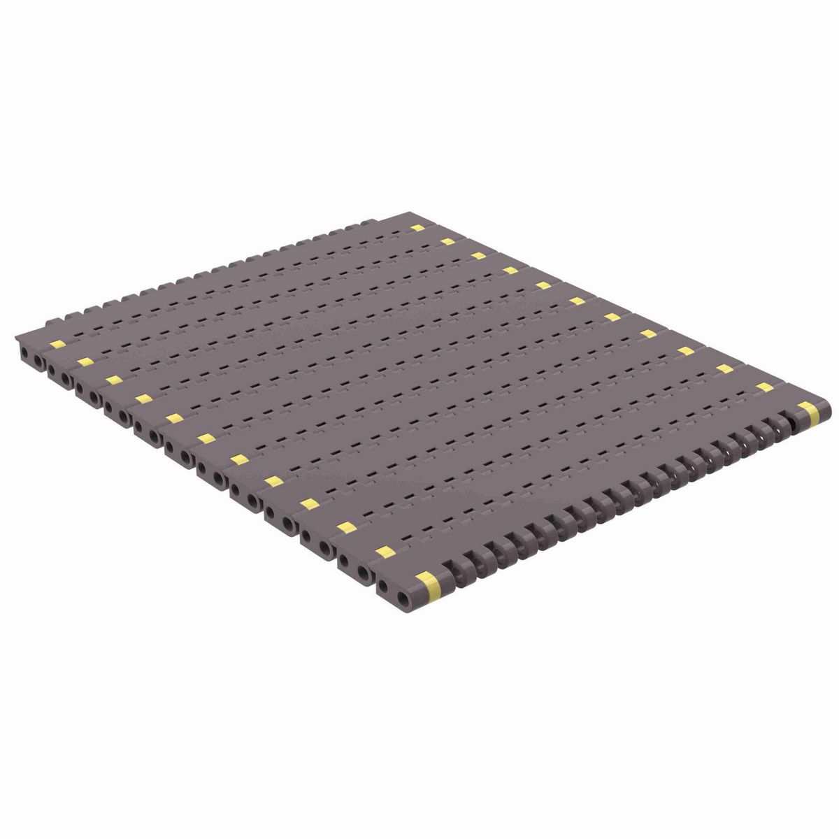 Rexnord 8505 Straight Running Solid Top, Material: Brown High Performance, Width: 7.5in, Pitch: 0.75in - 81418391