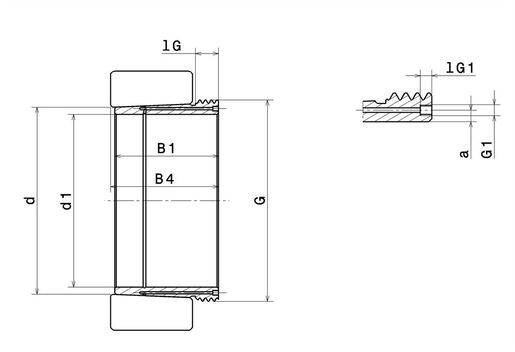 Закрепительная втулка SNR AOHX32/560
