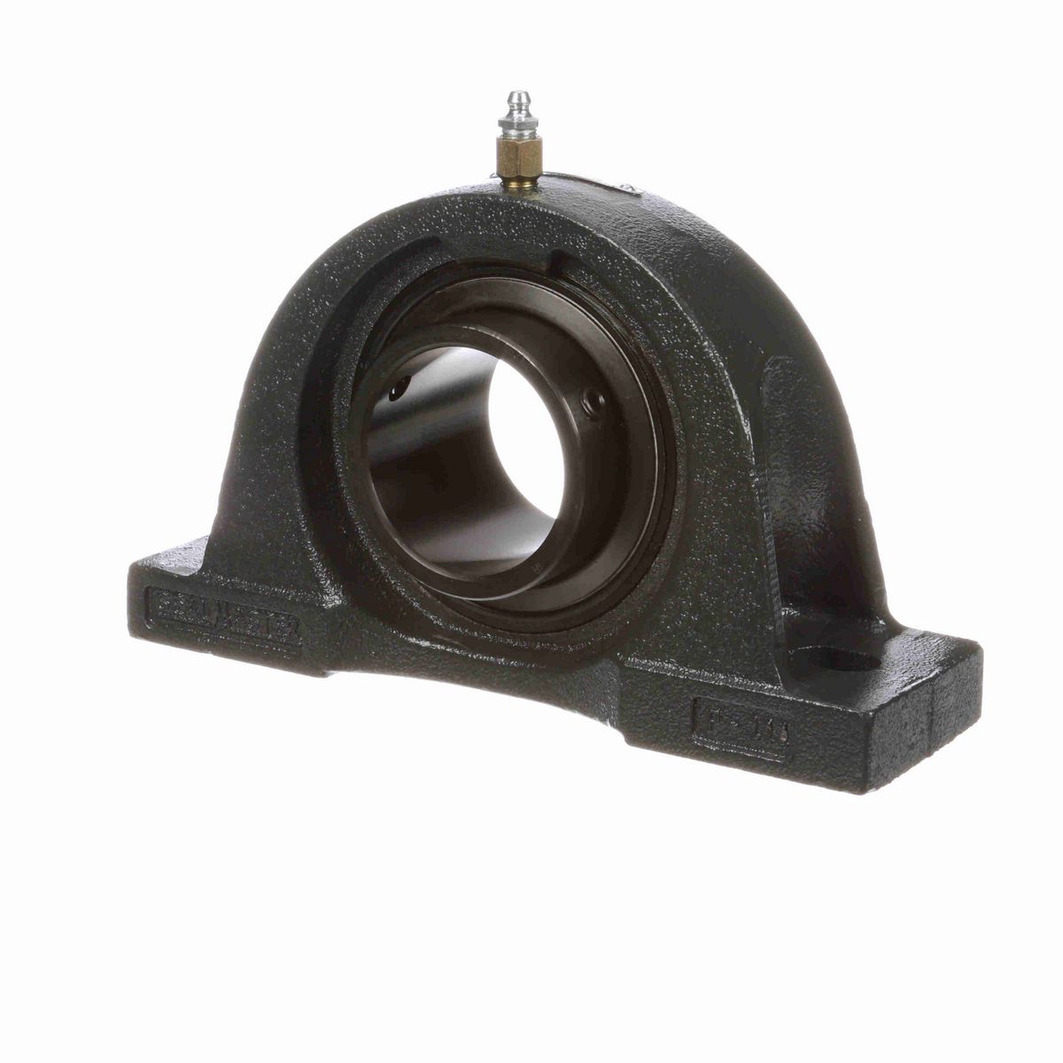 Sealmaster Mounted Cast Iron Two Bolt Pillow Block Ball Bearing - 52100 Bearing Steel, Black Oxided - Setscrew Lock - High Temperature - NP-39 VL