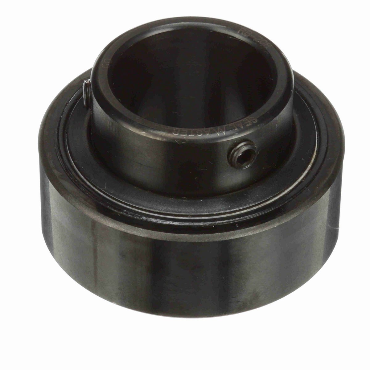 Sealmaster Mounted Insert Only Ball Bearing - 52100 Bearing Steel, Black Oxided - Setscrew Lock - RB-20R