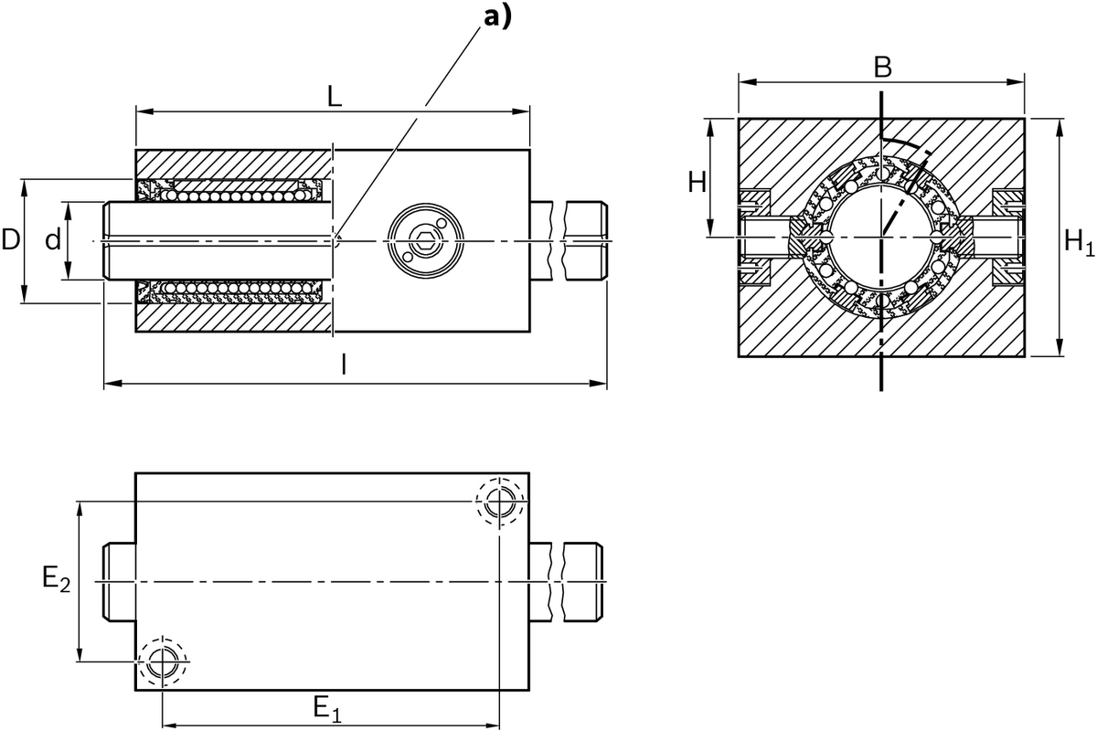 Линейный комплект Bosch Rexroth LSADR2T-25-WV-500 [R109952580]