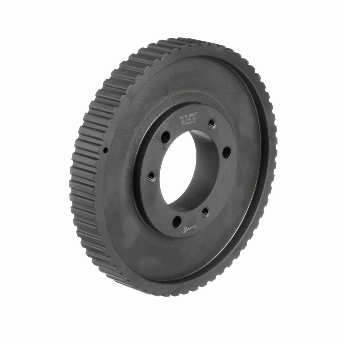 Browning Steel Bushed Bore Gearbelt Pulley - 60H100SF