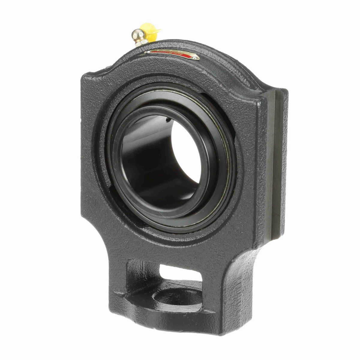 Sealmaster Mounted Cast Iron Wide Slot Take Up Ball Bearing - 52100 Bearing Steel, Black Oxided - Setscrew Lock - ST-47