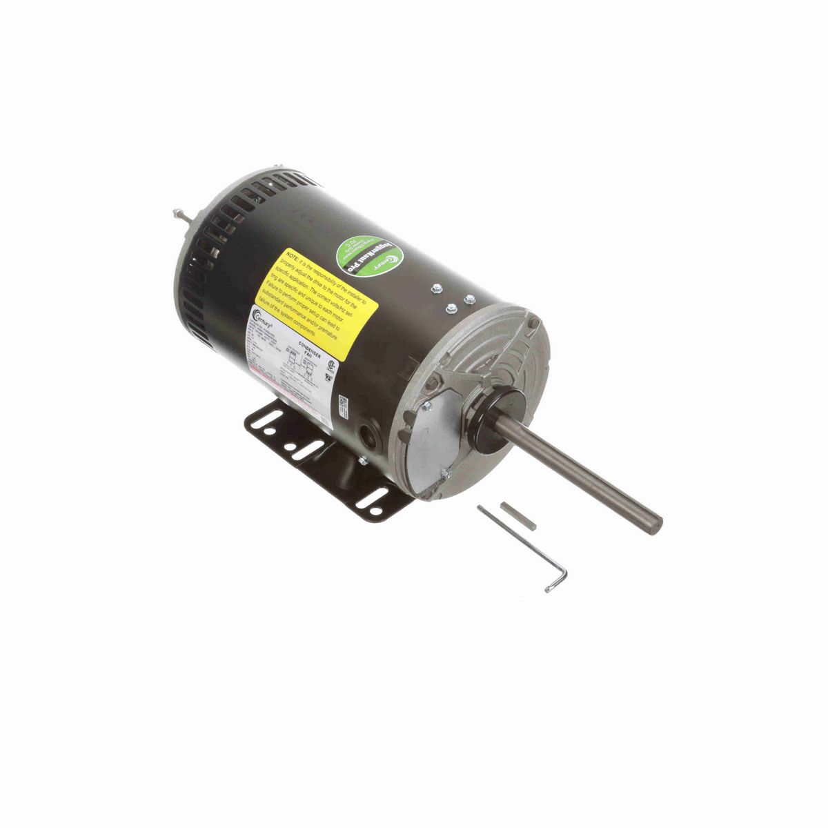 Century JuggerNaut® Pro Condenser Fan Motor, 2.0 HP, 3 Ph, 60 Hz, 230/460 V, 1200 RPM, 56HZ Frame, OPAO - H1052A-PRO