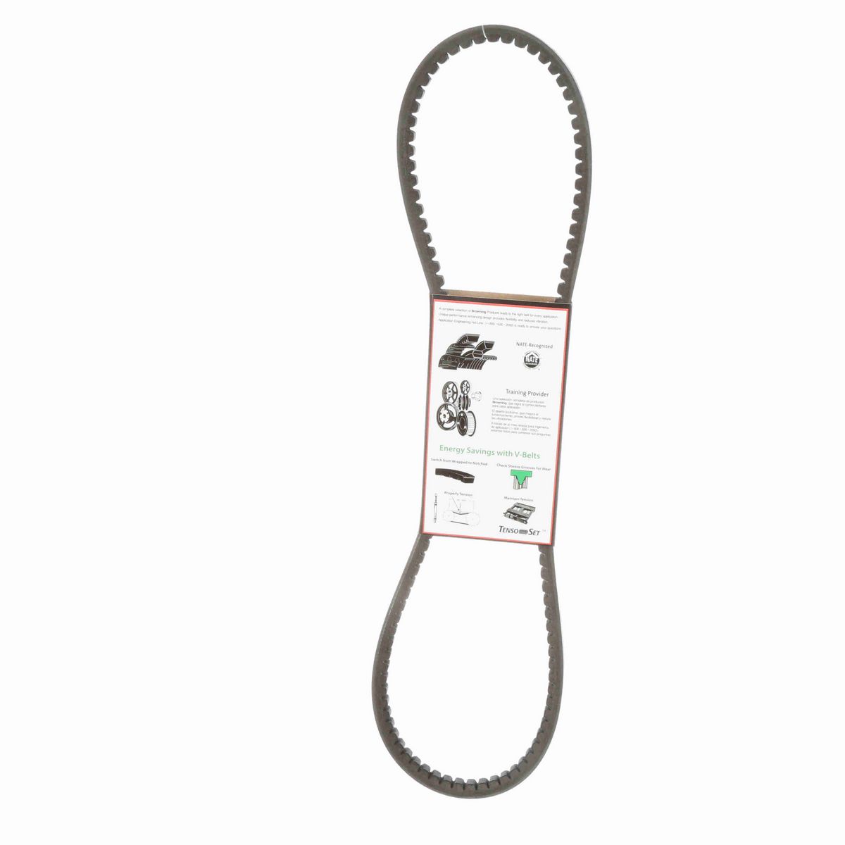 Browning EPDM Notched Belt 98% Efficient - AX42