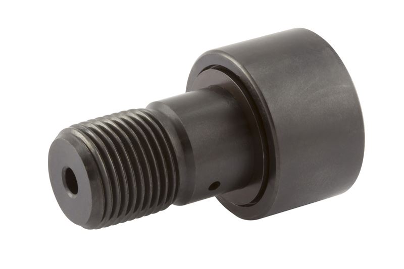 Игольчатый опорный ролик с цапфой RBC CH40LW, бочкообразный, повышенной грузоподъемности, с уплотнением, с шестигранным отверстием