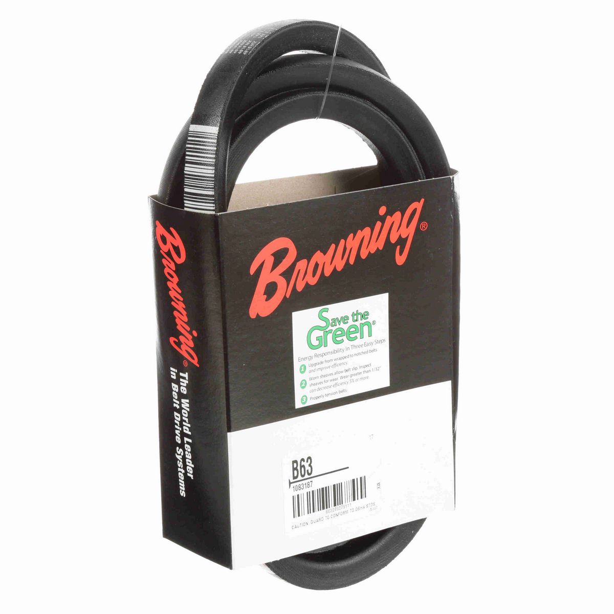 Browning Neoprene Wrapped Belt 95% Efficient - B63