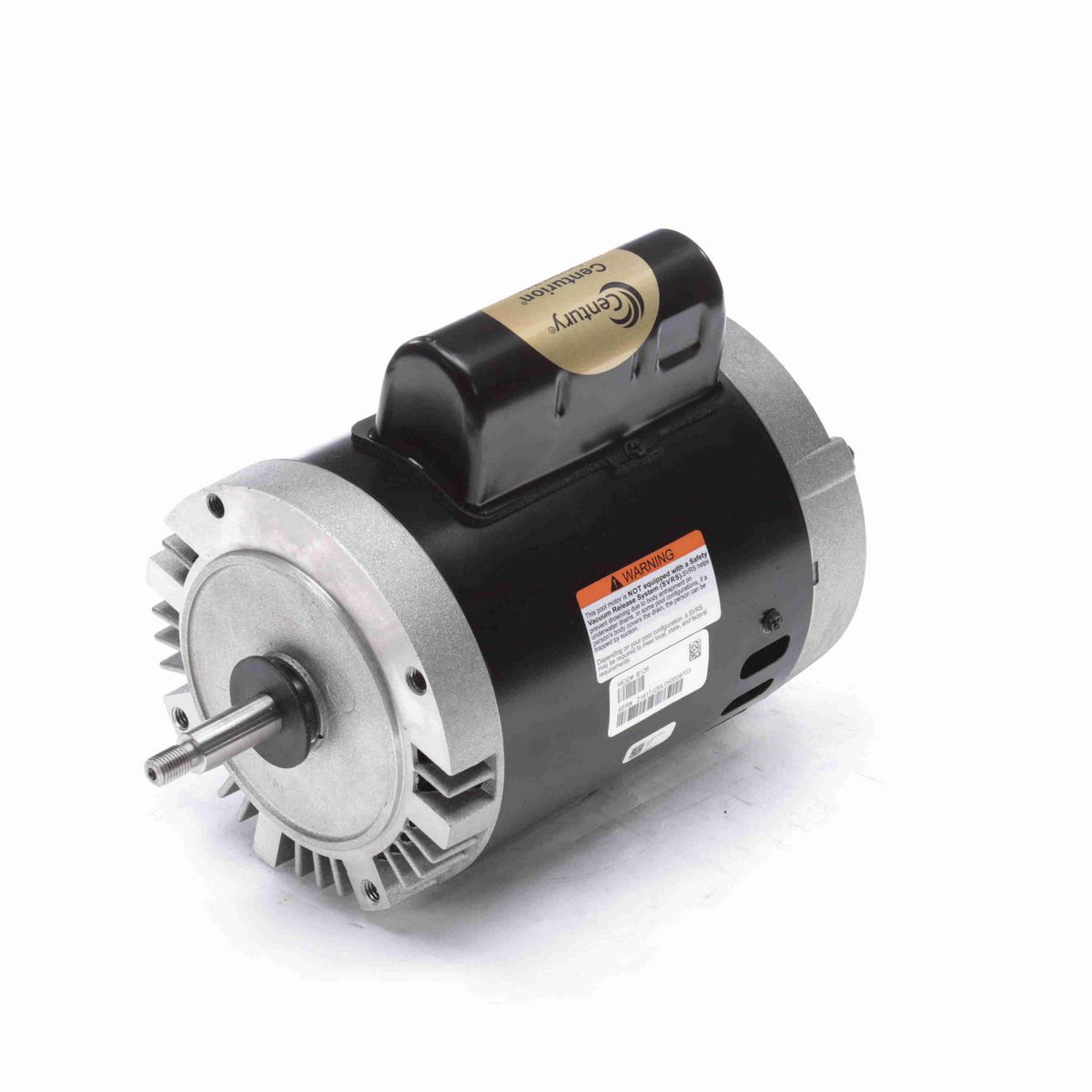 Century Pool Pump Motor, 1/2 HP, 1 Ph, 60 Hz, 230/115 V, 3600 RPM, L56J Frame, DP - B126