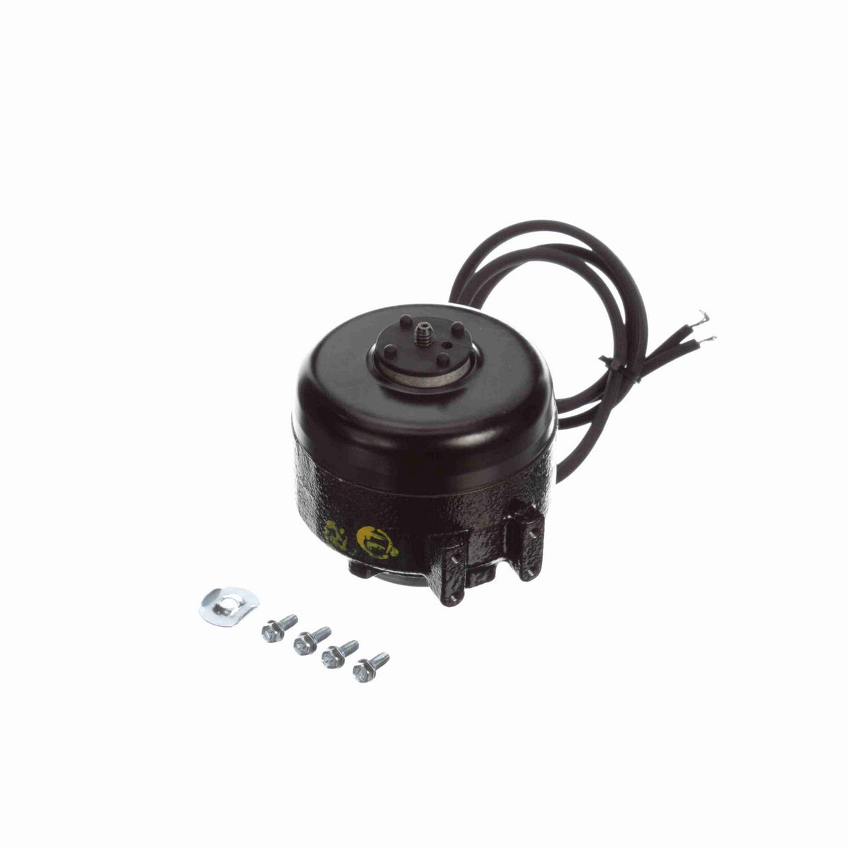 FASCO 9 WATT Refrigeration Motor, 1550 RPM, 115 Volts, Unit Bearing, TEAO - UB598