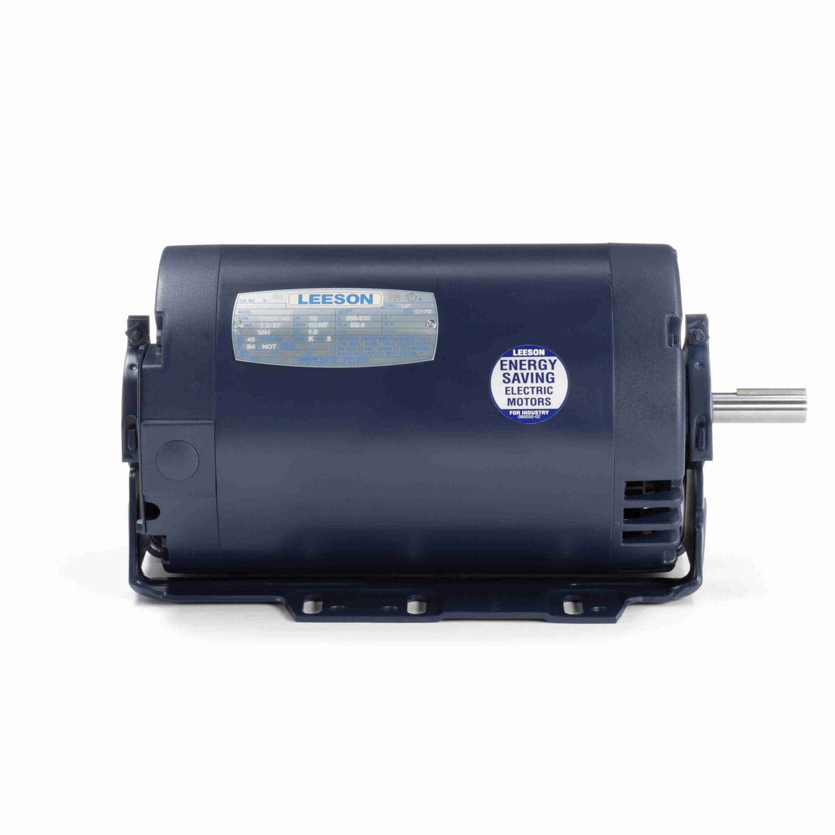 LEESON Definite Purpose Motor, 1.50 & 0.67 HP, 3 Ph, 60 & 60 Hz, 230 & 208-230 V, 1800 & 1800 RPM, 56H Frame, DP - 111962.00
