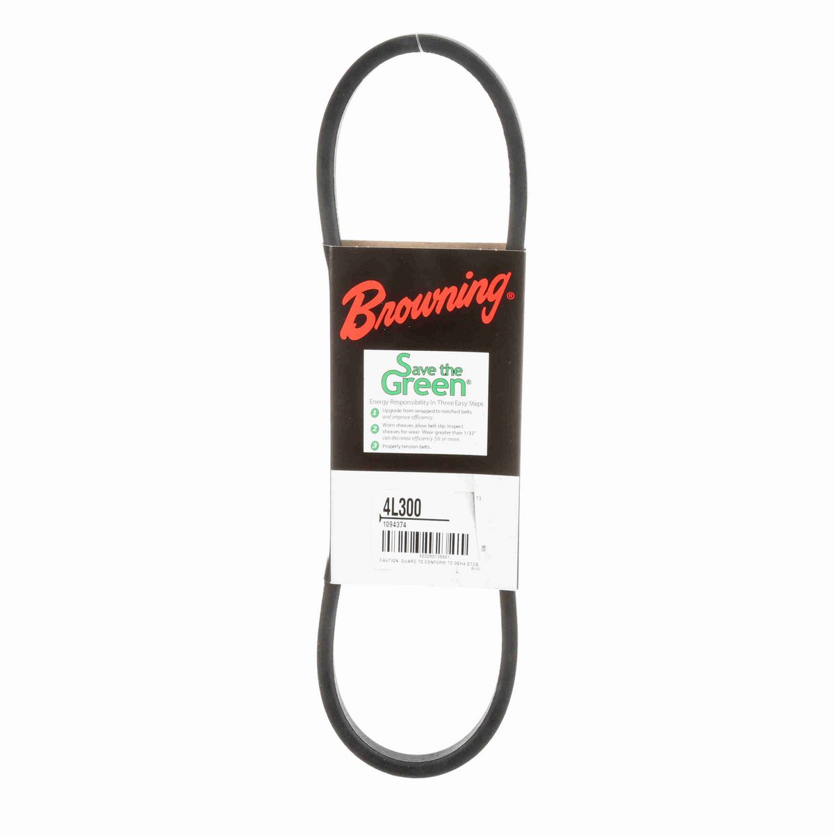 Browning Rubber FHP Belt - 4L300