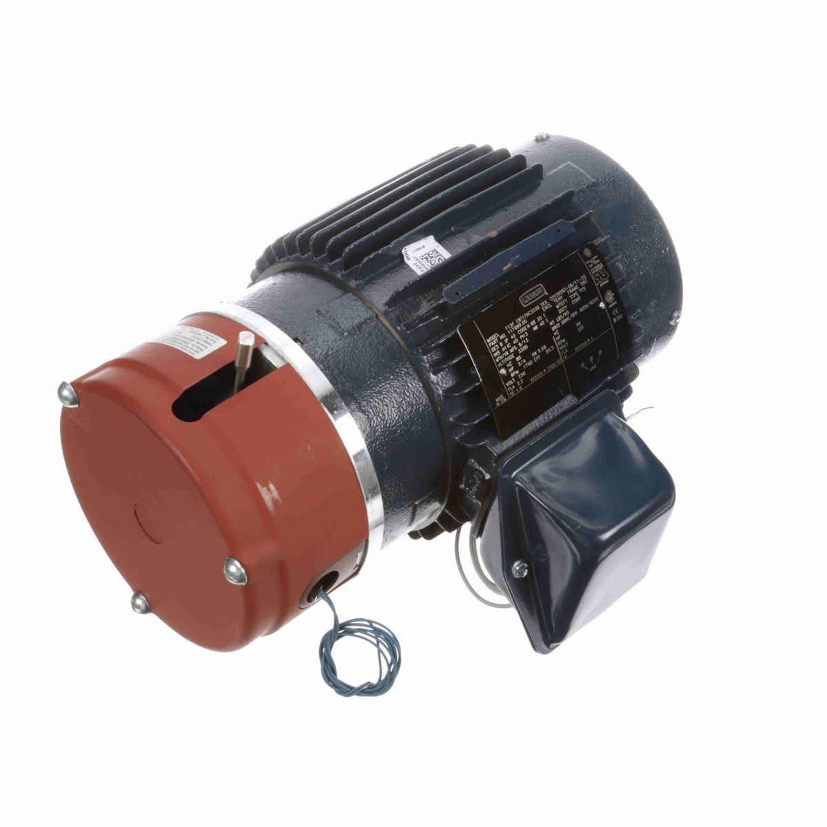 LEESON Brake Motor, 0.75 HP, 3 Ph, 60 Hz, 230 V, 1800 RPM, 56C Frame, TENV - 117699.00