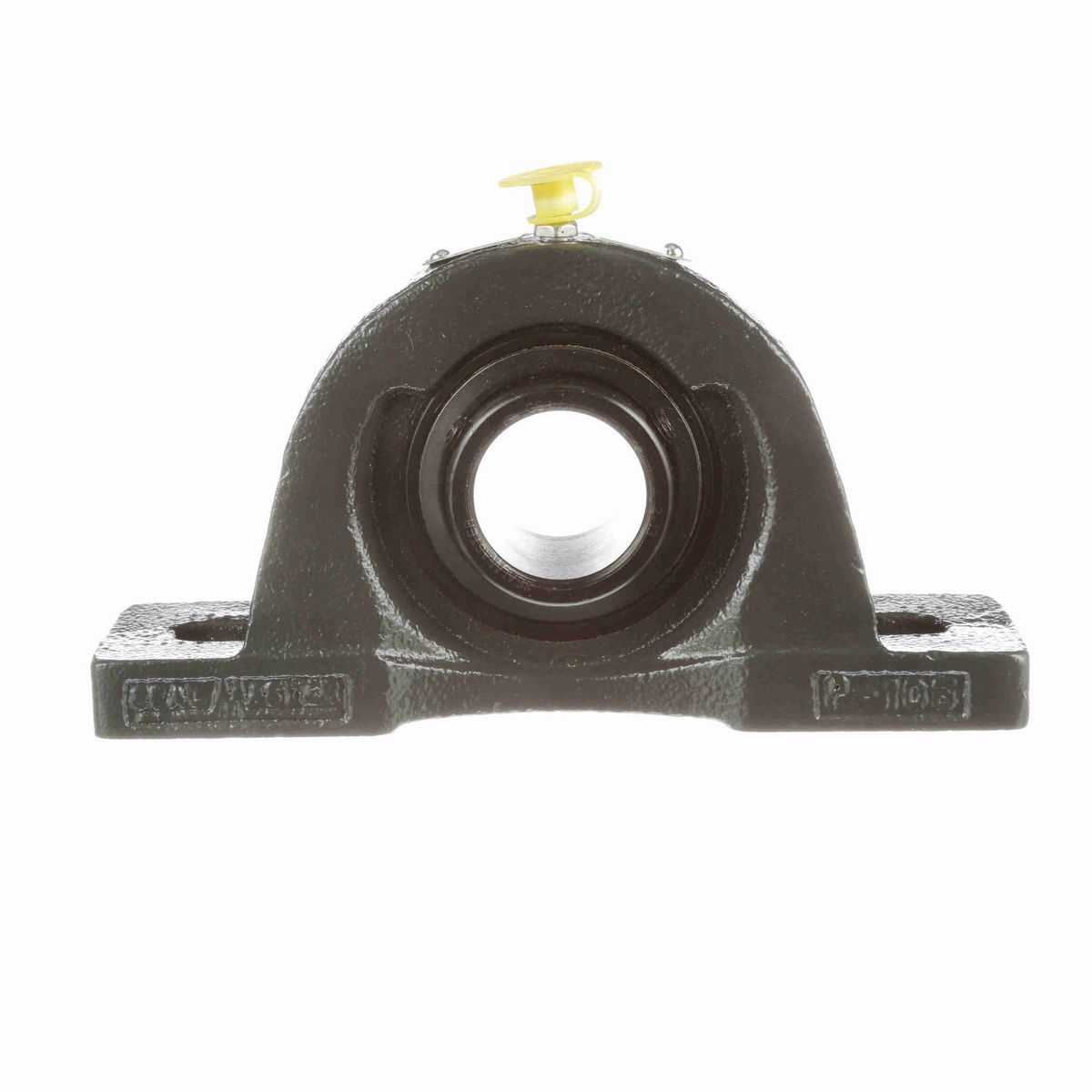 Sealmaster Mounted Cast Iron Two Bolt Pillow Block Ball Bearing - 52100 Bearing Steel, Black Oxided - Setscrew Lock - NP-19
