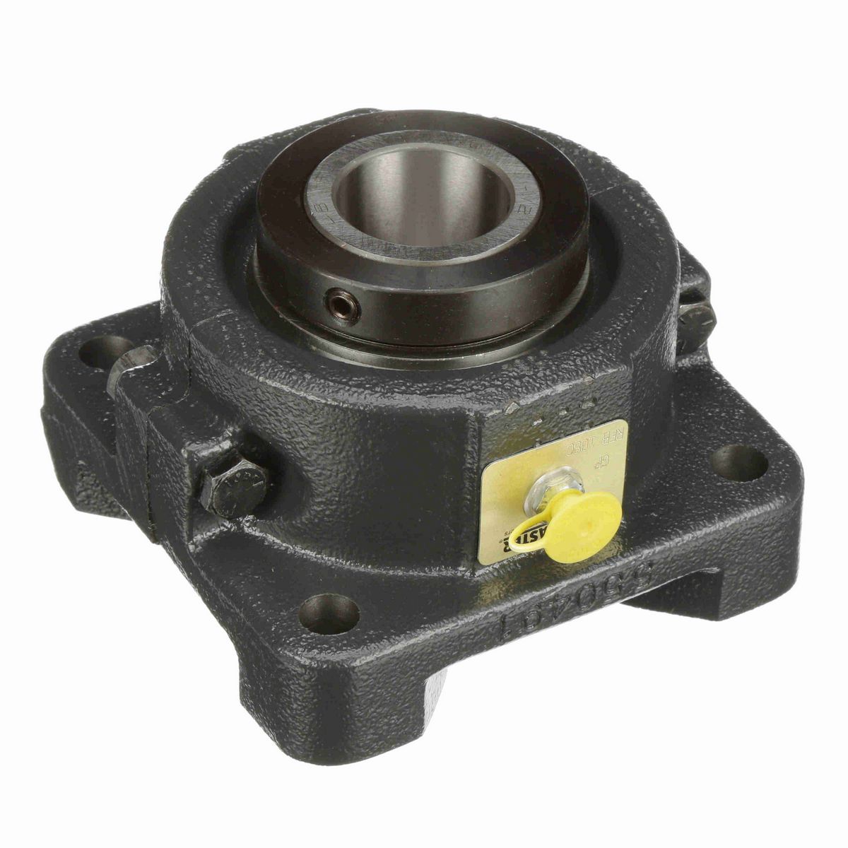 Sealmaster Mounted Cast Iron Four Bolt Flange Tapered Roller - 52100 Bearing Steel - Double Collar Mount Lock - RFB 108C