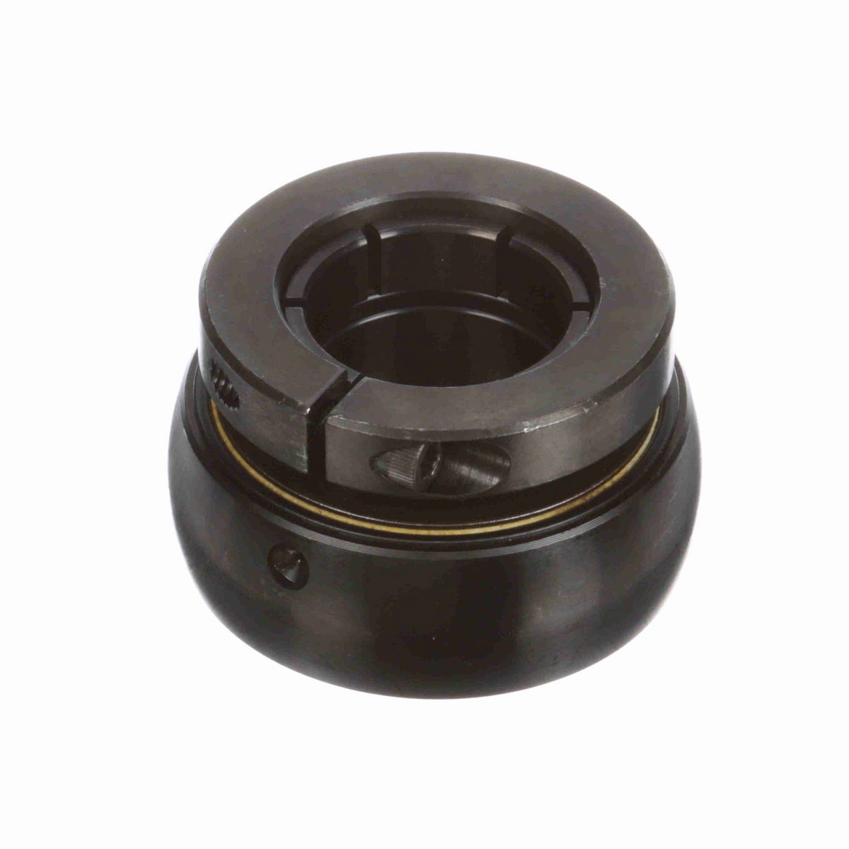 Sealmaster Mounted Insert Only Ball Bearing - 52100 Bearing Steel, Black Oxided - Concentric Lock - 2-18T