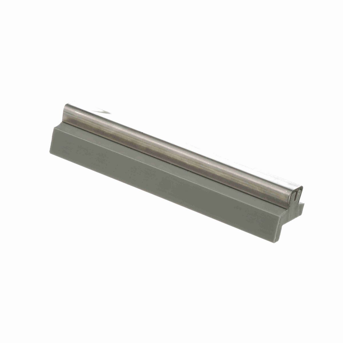 System Plast Ell Tee Guide Rail: 1.25"W X 1.21"H X 120"L Grey Nolu-S - VG-SSLT-1.0X.38-NS-10