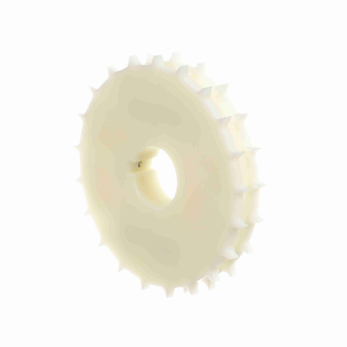 System Plast 2190 Series Split Machined Sprocket with 21 Teeth, a 1-1/4in Round Shaft-Ready Bore and Setscrew - 2190-21R1.25-DMS-SS