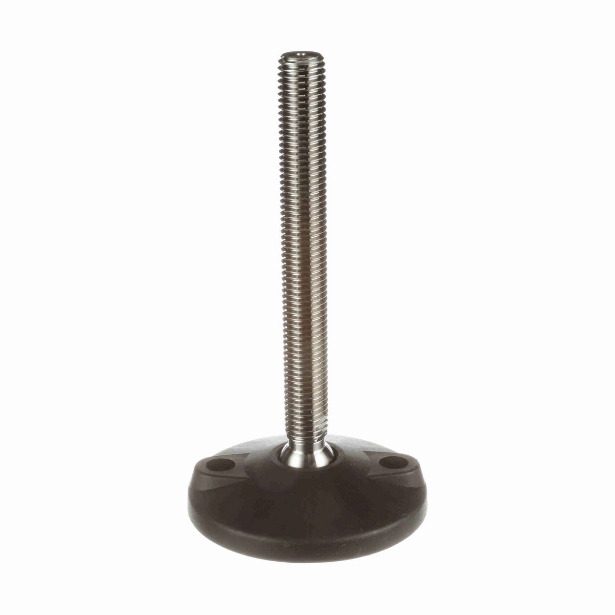 System Plast Fixed Plastic Leveler; Series: VG-511, Base Diameter: 4, Spindle Length: 6.09-in, Thread: 3/4-10 - VG-511-02-S34-L7T