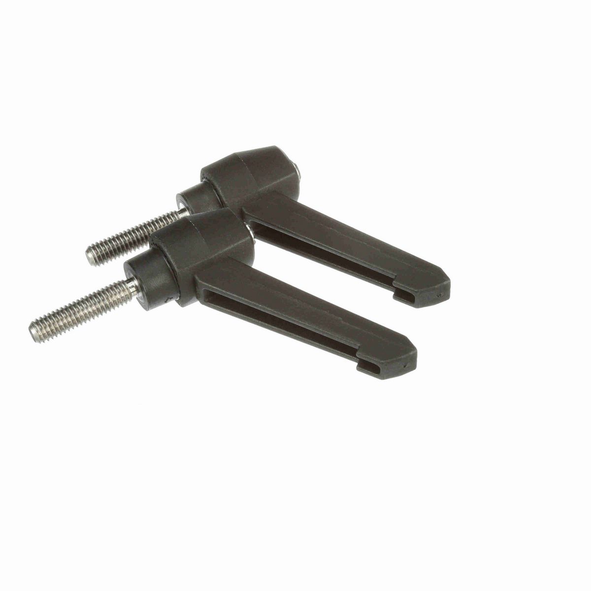 System Plast Ratchet Handle (Male); Thread: 3/8-16, Handle Length: 3.13-in Stud Length: 1.57-in, Color: Black - RH-30-BK-MS3816-40