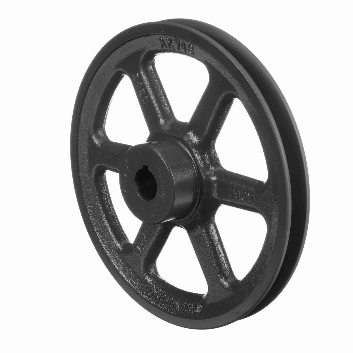 Browning 1 Groove Cast Iron FHP - Finished Bore Sheave - AK74X3/4