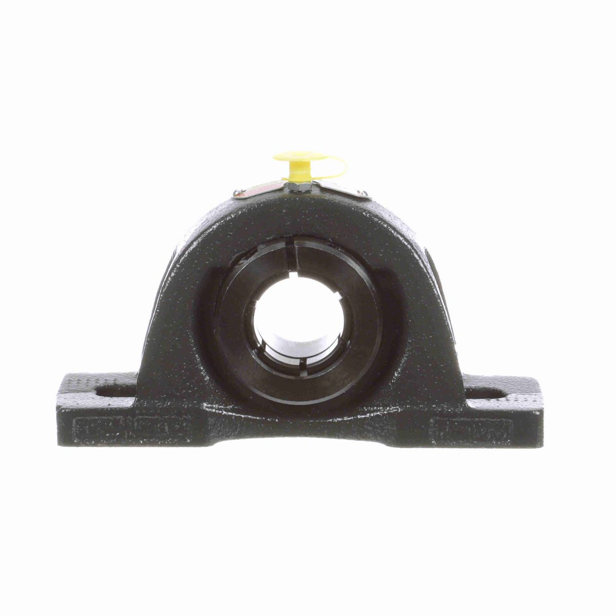 Sealmaster Mounted Cast Iron Two Bolt Pillow Block Ball Bearing - 52100 Bearing Steel, Black Oxided - Concentric Lock - NP-19TC