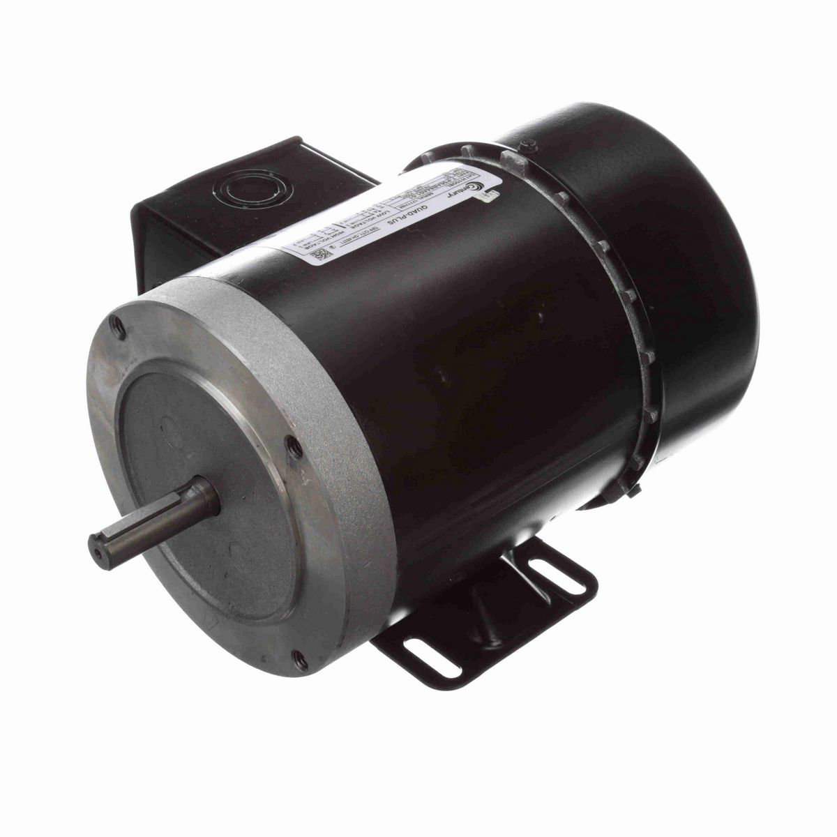 Century General Purpose Motor, 3/4 HP, 3 Ph, 60 Hz, 208-230/460 V, 1800 RPM, K56C Frame, TEFC - H1008L