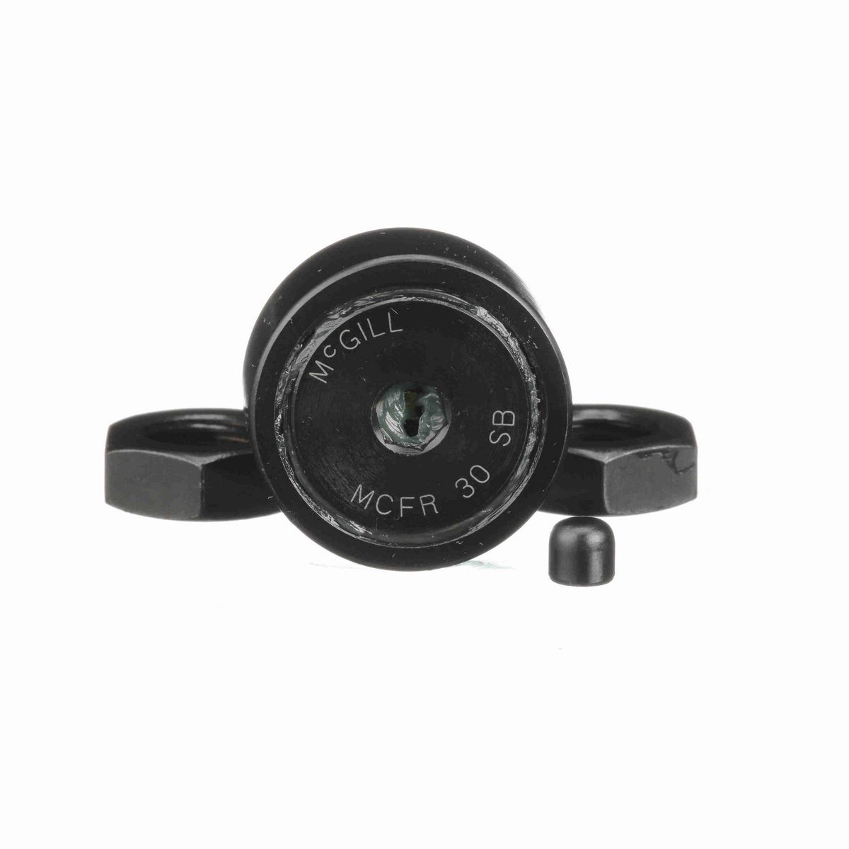 Опорный ролик с цапфой McGill CAMROL MCFR 30 SB, бочкообразный, с уплотнением, с шестигранным отверстием, метрический