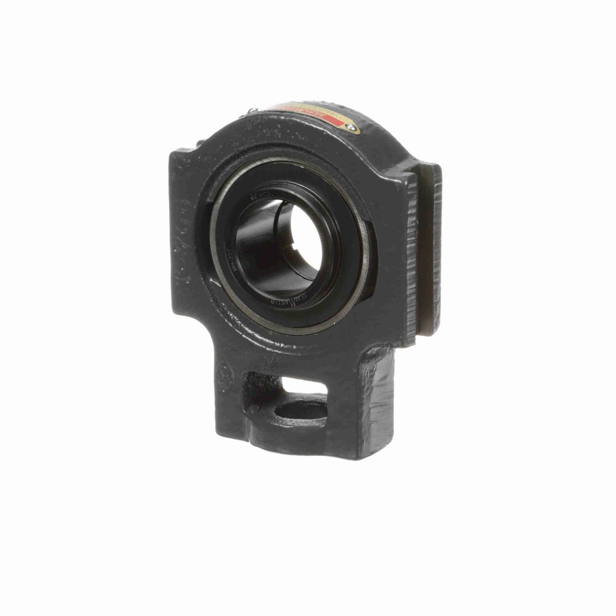 Sealmaster Mounted Cast Iron Wide Slot Take Up Housing & Frame Assembly Ball Bearing - 52100 Bearing Steel, Black Oxided - Concentric Lock - STMH-23T