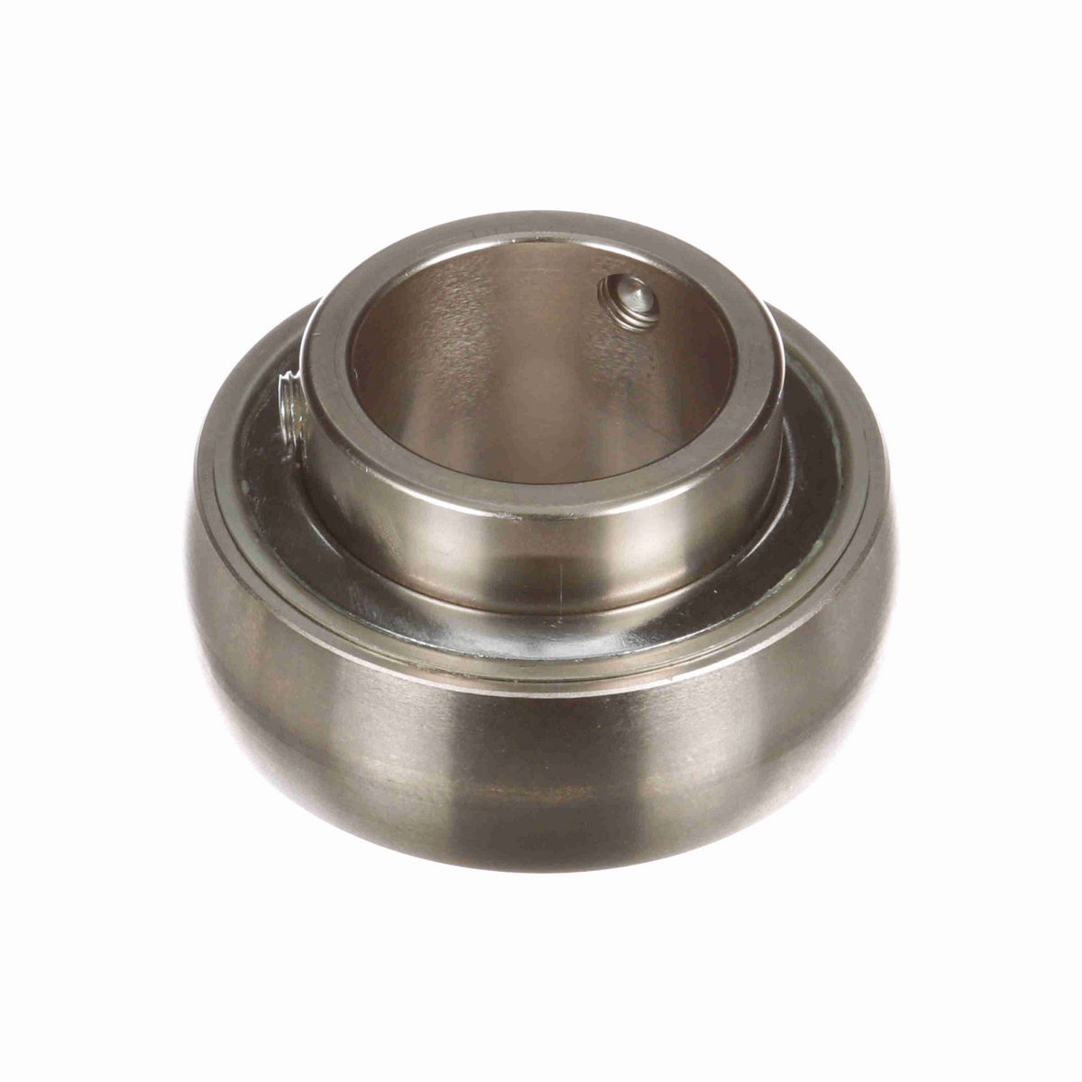 Sealmaster Mounted Insert Only Ball Bearing - 52100 Bearing Steel, Phosphorus Nickel Coated - Setscrew Lock - Corrosion Resistant - PN-23