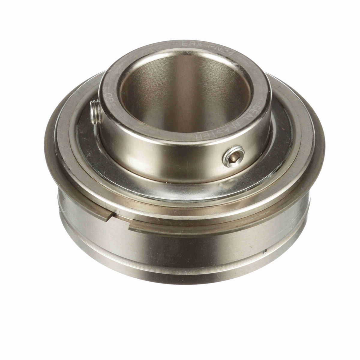 Sealmaster Mounted Insert Only Ball Bearing - 52100 Bearing Steel, Phosphorus Nickel Coated - Setscrew Lock - Corrosion Resistant - ERX-PN24