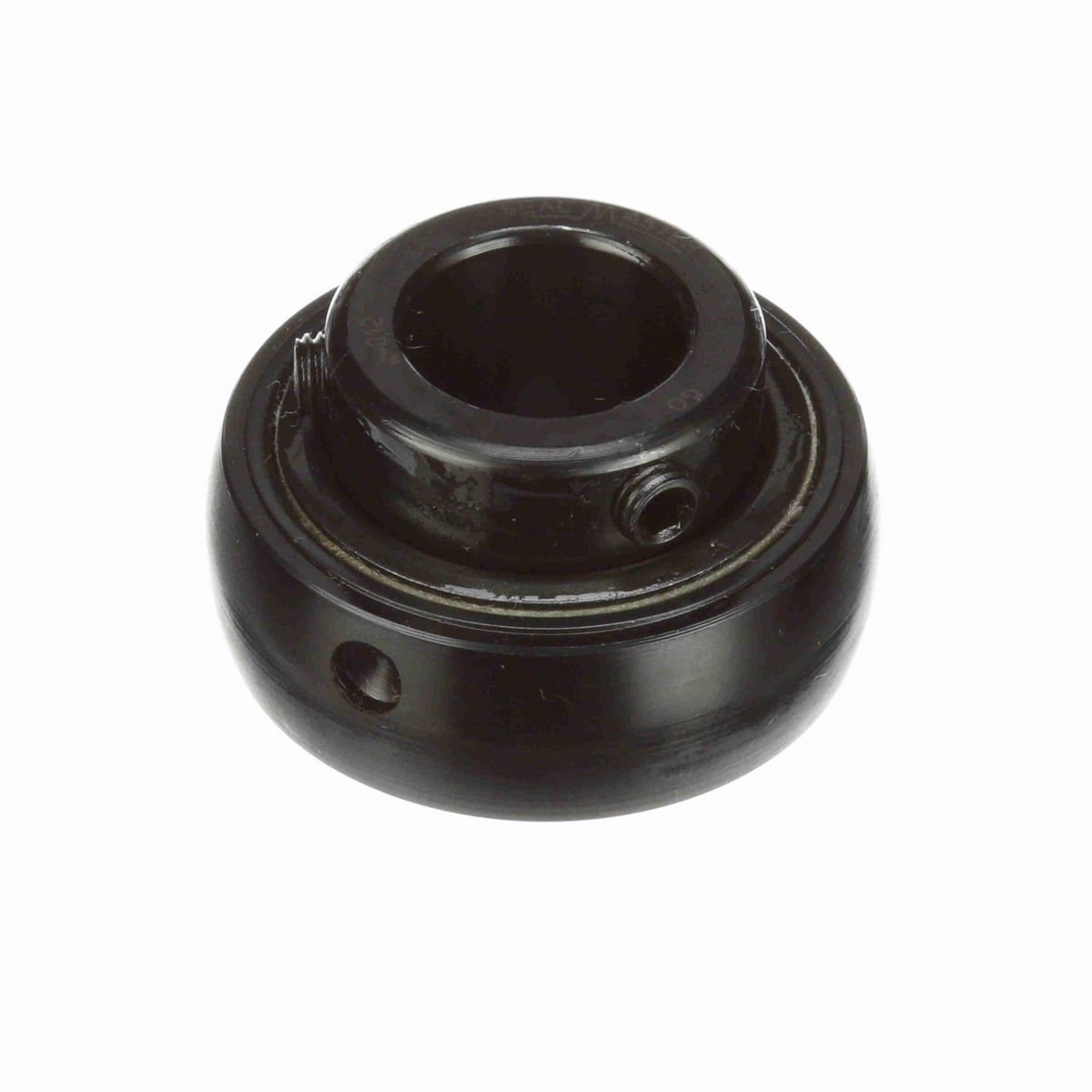 Sealmaster Mounted Insert Only Ball Bearing - 52100 Bearing Steel, Black Oxided - Setscrew Lock - 2-012