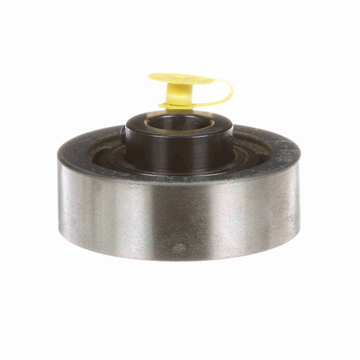 Sealmaster Mounted Cast Iron Cylindrical Cartridge Ball Bearing - 52100 Bearing Steel, Black Oxided - Setscrew Lock - SC-11