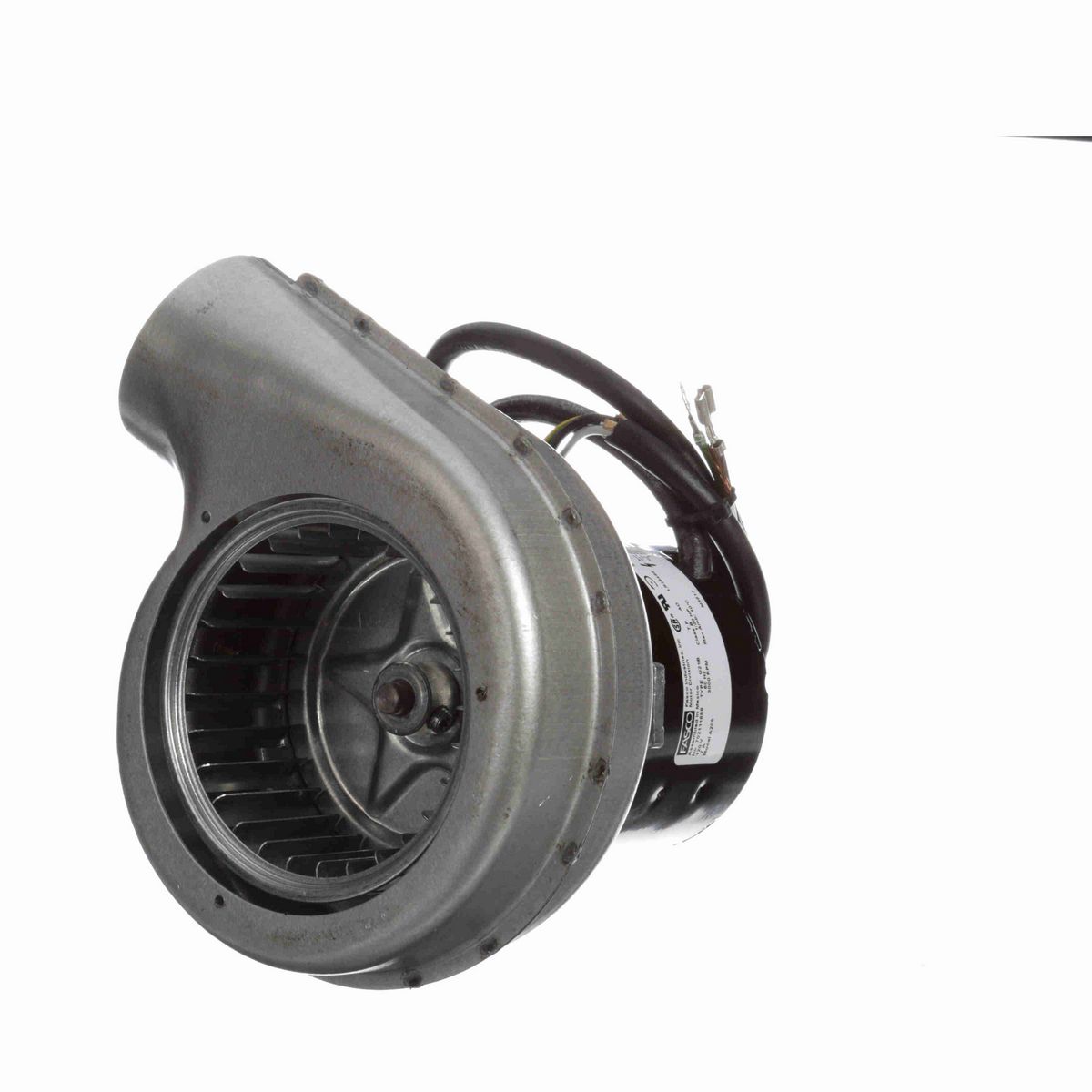 FASCO Round Outlet Shaded Pole OEM Replacement Draft Inducer Blower, 120 Volts, Flange: No - A205