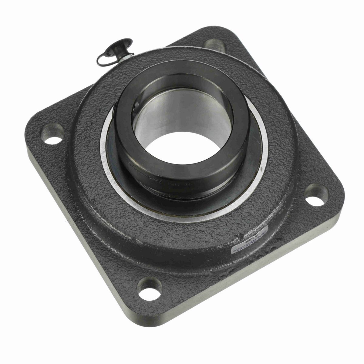 Sealmaster Mounted Cast Iron Four Bolt Flange Ball Bearing - 52100 Bearing Steel - Eccentric Lock - PVR-2538