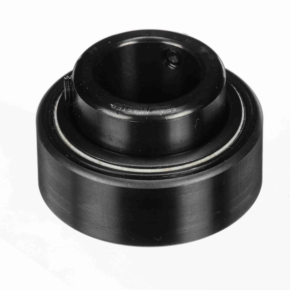 Sealmaster Mounted Insert Only Ball Bearing - 52100 Bearing Steel, Black Oxided - Setscrew Lock - RB-15