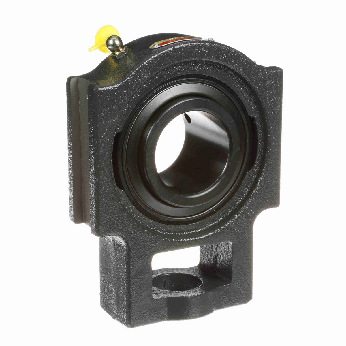 Sealmaster Mounted Cast Iron Wide Slot Take Up Ball Bearing - 52100 Bearing Steel, Black Oxided - Setscrew Lock - ST-36