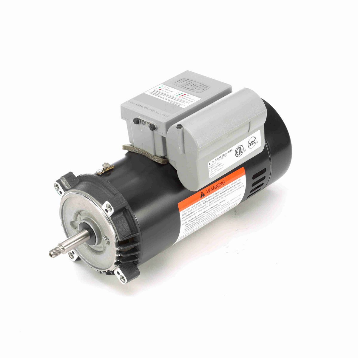 Century Guardian ® Motors Pool Pump Motor, 2.0 HP, 1 Ph, 60 Hz, 208-230 V, 3600 RPM, 56J Frame, ODP - STG1202A