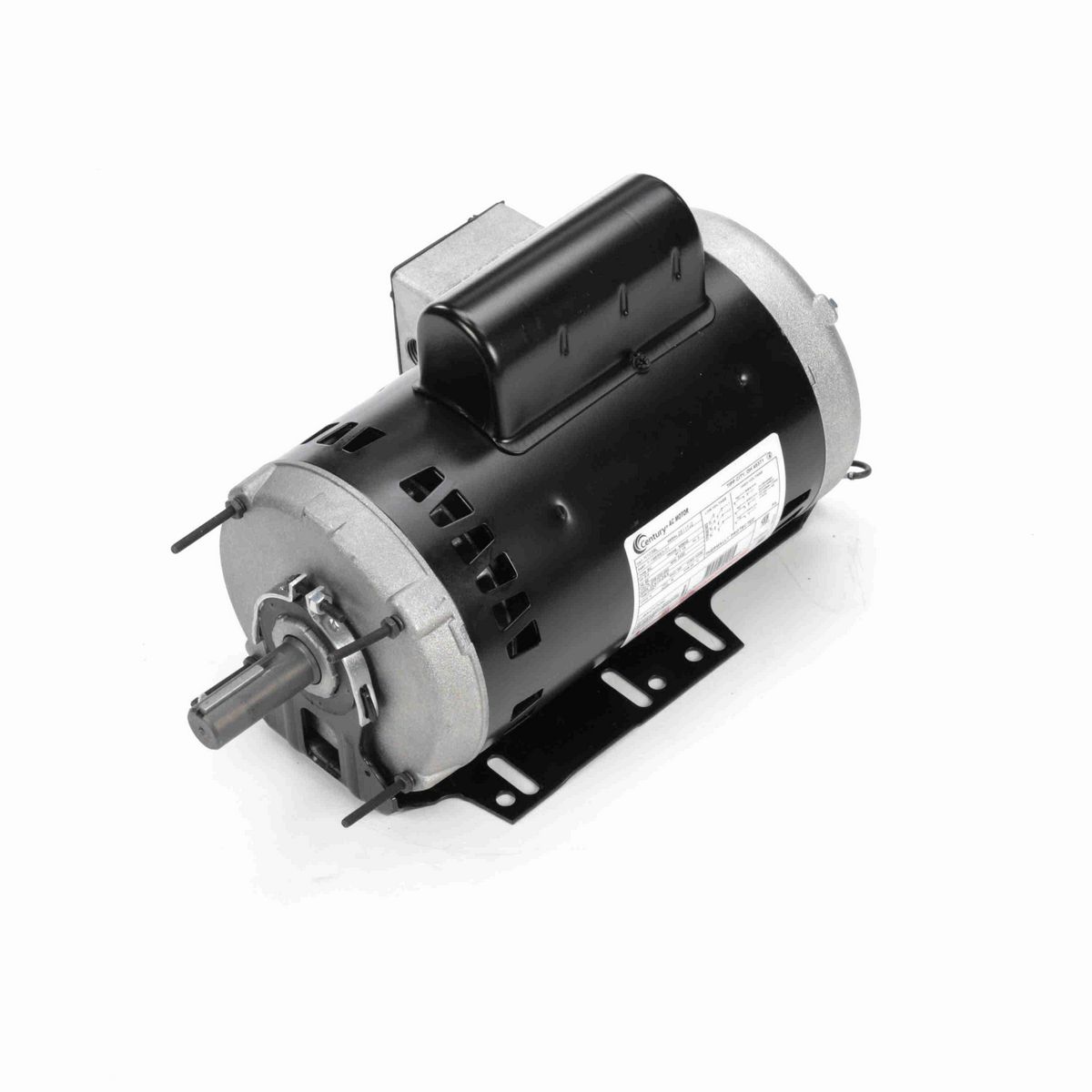 Century Fan and Blower Motor, 5.0 HP, 3 Ph, 60 Hz, 208-230-460 V, 3600 RPM, R56HZ Frame, DP - H1039L