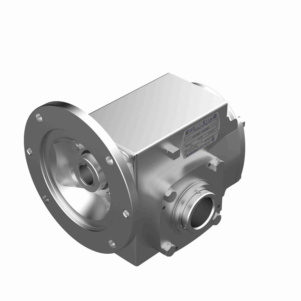 Hub City Stainless Steel HERA Gear Reducer HERA Stainless Steel Helical-Hypoid Reducer - SSHERA35ES 43.53 56C 1.438