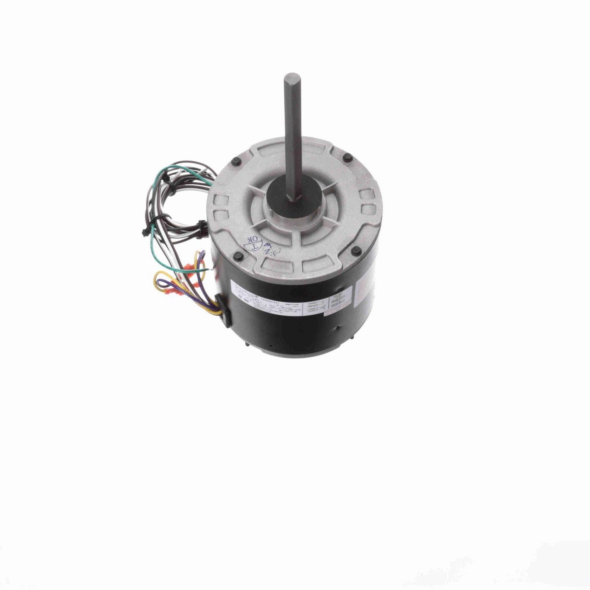 Century PRO-E SERIES® Condenser Fan Motor, 1/2 HP, 1 Ph, 60 Hz, 208-230 V, 1075 RPM, 1 Speed, 48 Frame, ENCLOSED - EM3730F