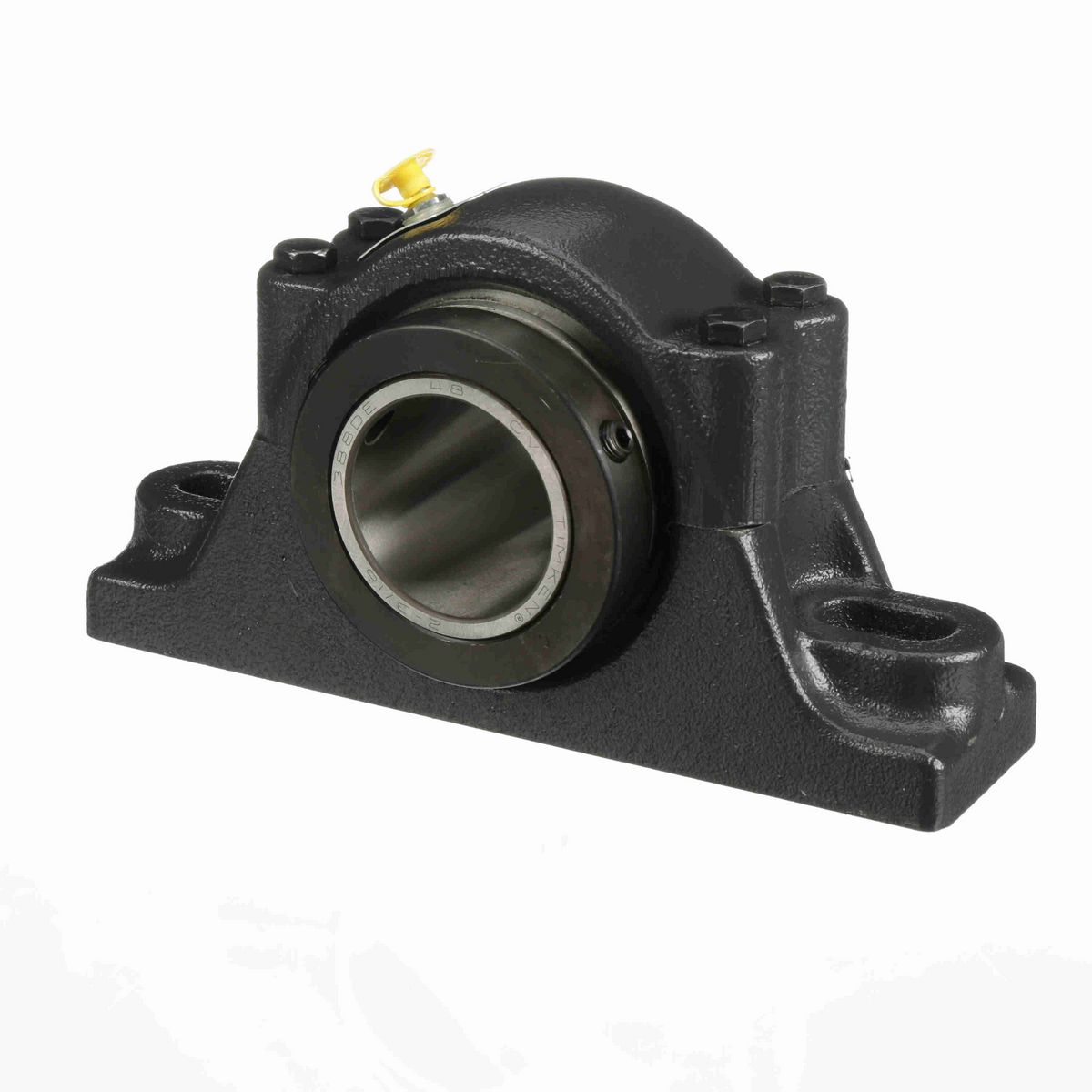 Sealmaster Mounted Cast Iron Two Bolt Pillow Block Tapered Roller - 52100 Bearing Steel - Double Collar Mount Lock - RPB 203-2