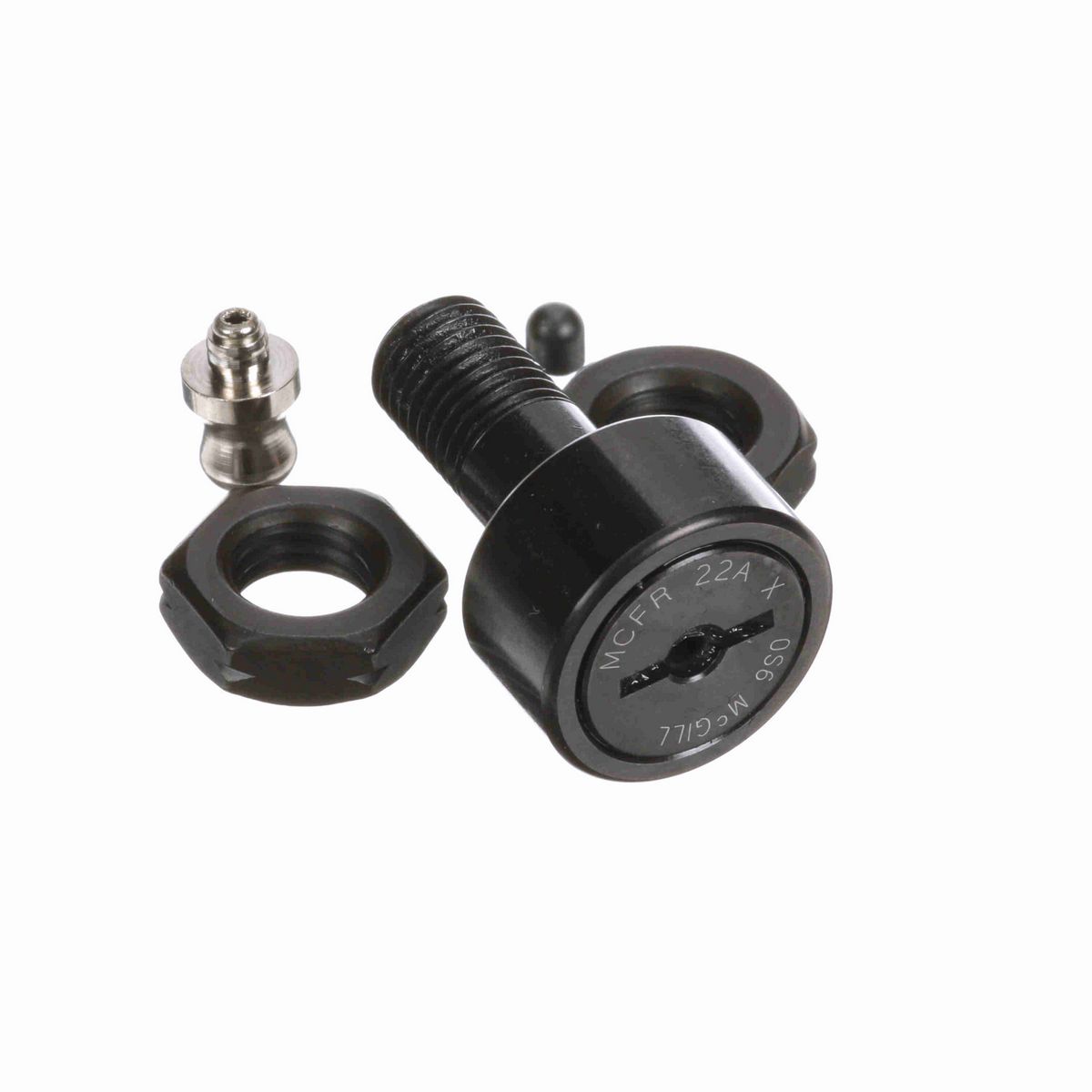 Опорный ролик с цапфой McGill CAMROL MCFR 22A X, цилиндрический, со шлицем под отвёртку, метрический