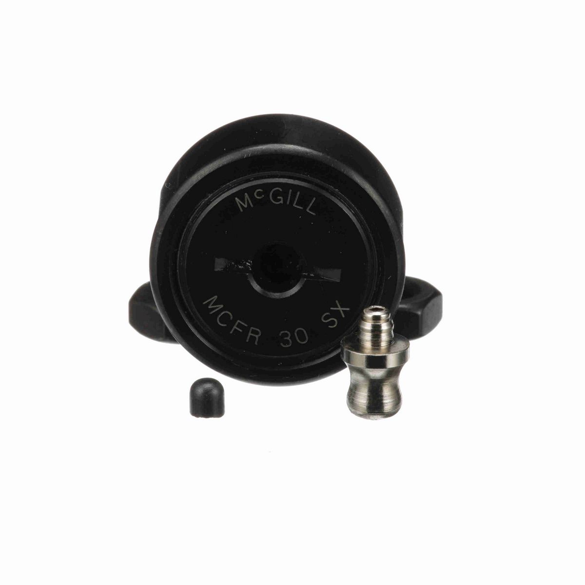 Опорный ролик с цапфой McGill CAMROL MCFR 30 SX, цилиндрический, с уплотнением, со шлицем под отвёртку, метрический