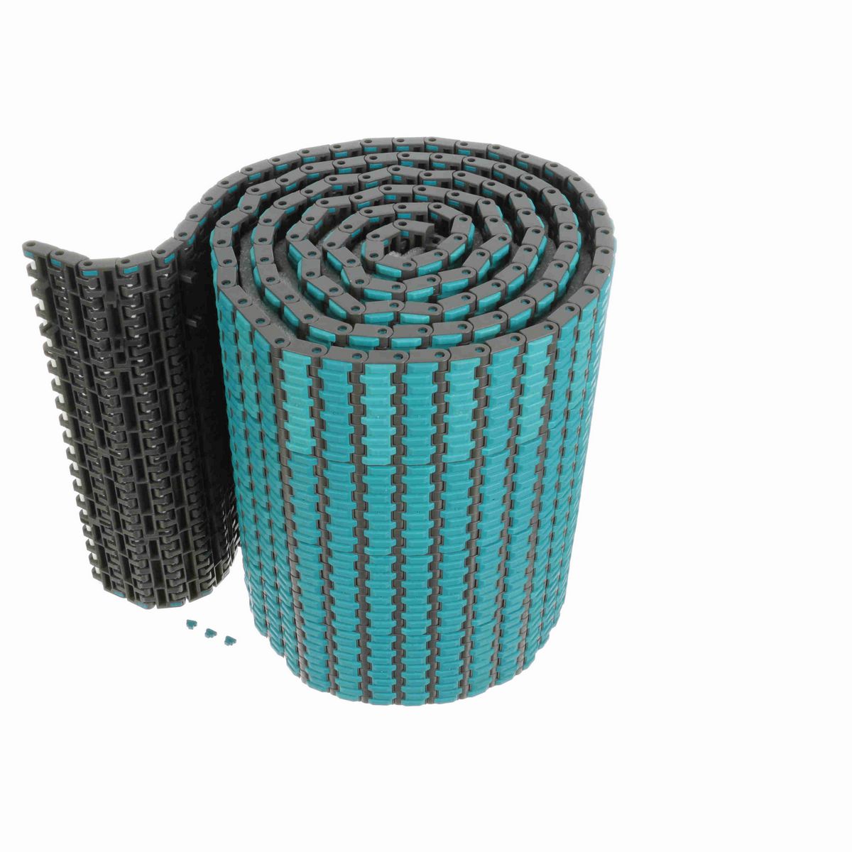 System Plast 2251FT VG Straight Running SuperGrip™, Material: Gray Low Friction, Width: 340mm, Pitch: 1in - LFG2251FT-PT-M0340VG