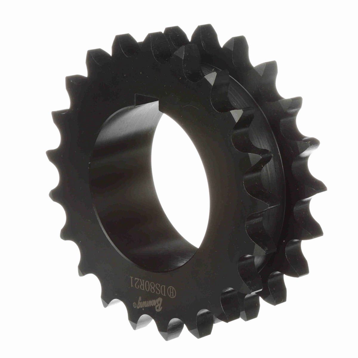 Browning Steel Bushed Bore Roller Chain Sprocket - DS80R21