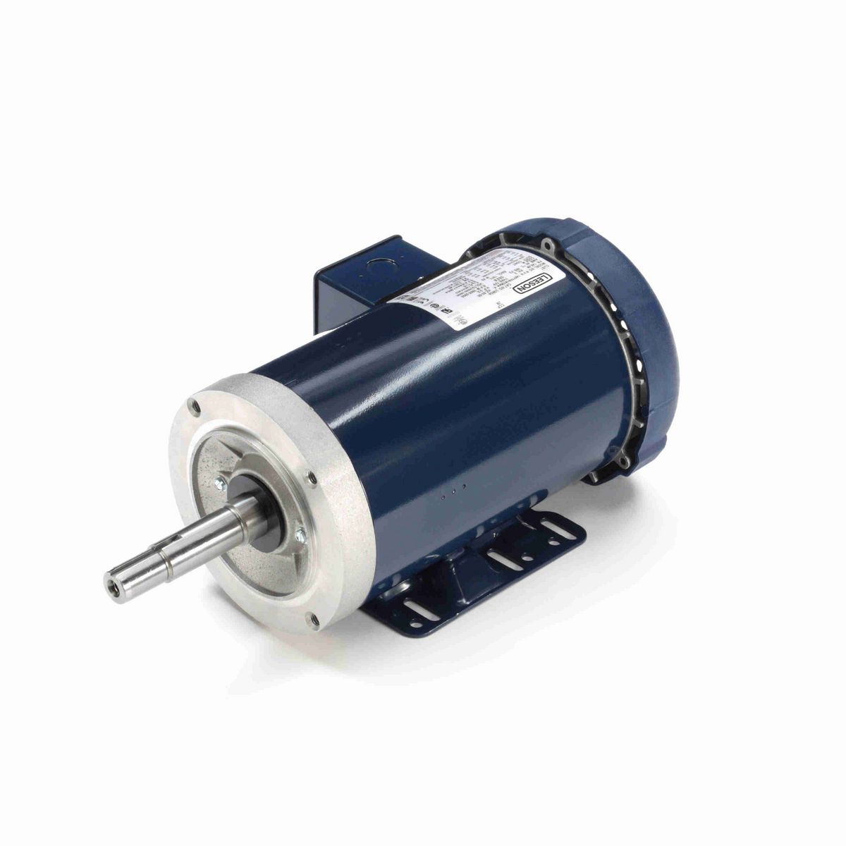 LEESON Close-Coupled Pump Motor, 3 & 2 HP, 3 Ph, 60 & 50 Hz, 230/460 & 190/380 V, 3600 & 3000 RPM, 145JM Frame, TEFC - U363A