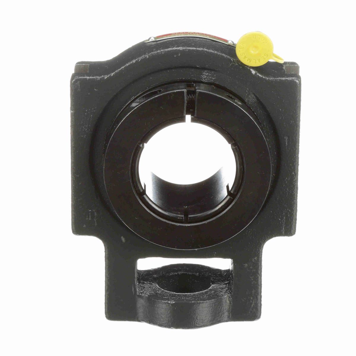 Sealmaster Mounted Cast Iron Wide Slot Take Up Ball Bearing - 52100 Bearing Steel, Black Oxided - Concentric Lock - ST-31T