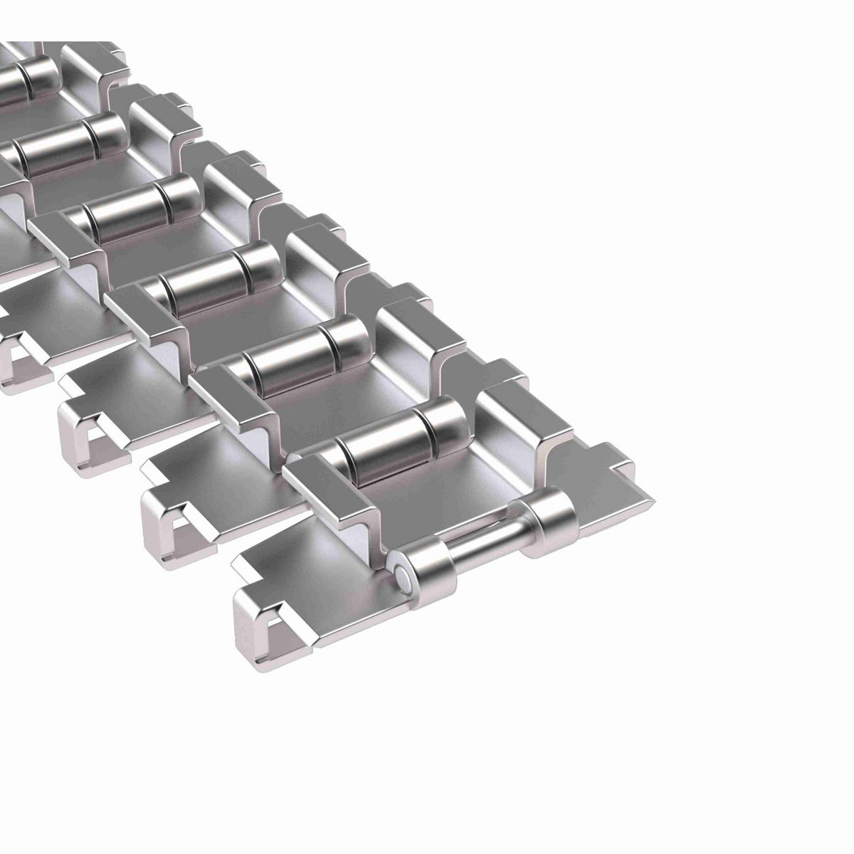 Rexnord 881TAB SideGrip™ Side-flexing, Material: Austenitic Stainless Steel, Width: 3.63in, Pitch: 1.5in - 765.34.31